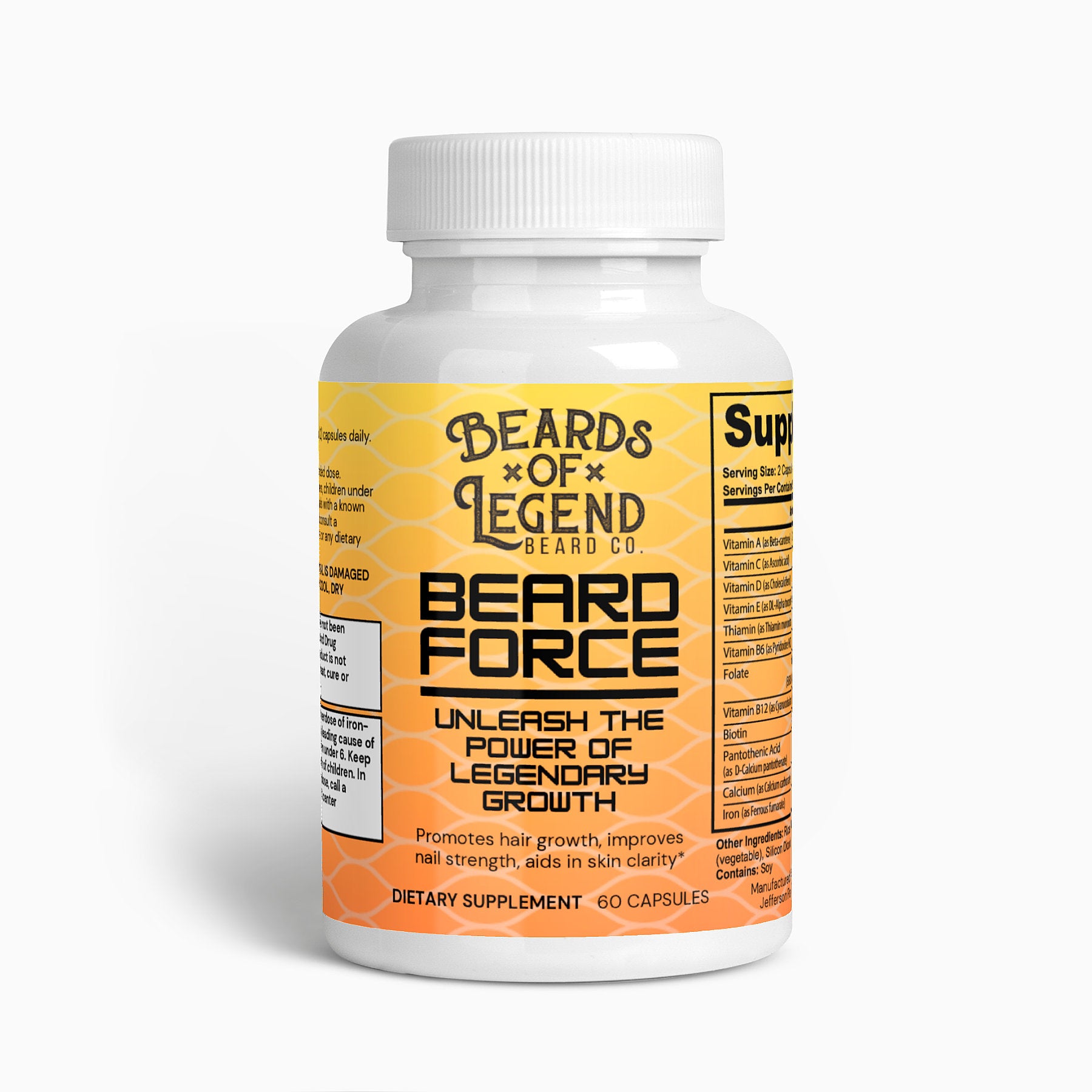 Beard Force - Beards of Legend Vitamins & Minerals Default Title