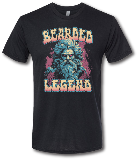 Bearded Legend Retro Short Sleeve T-shirt