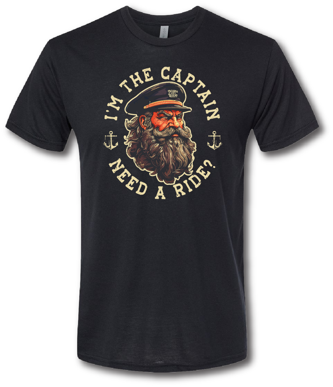 The Bearded Captain Short Sleeve T-shirt