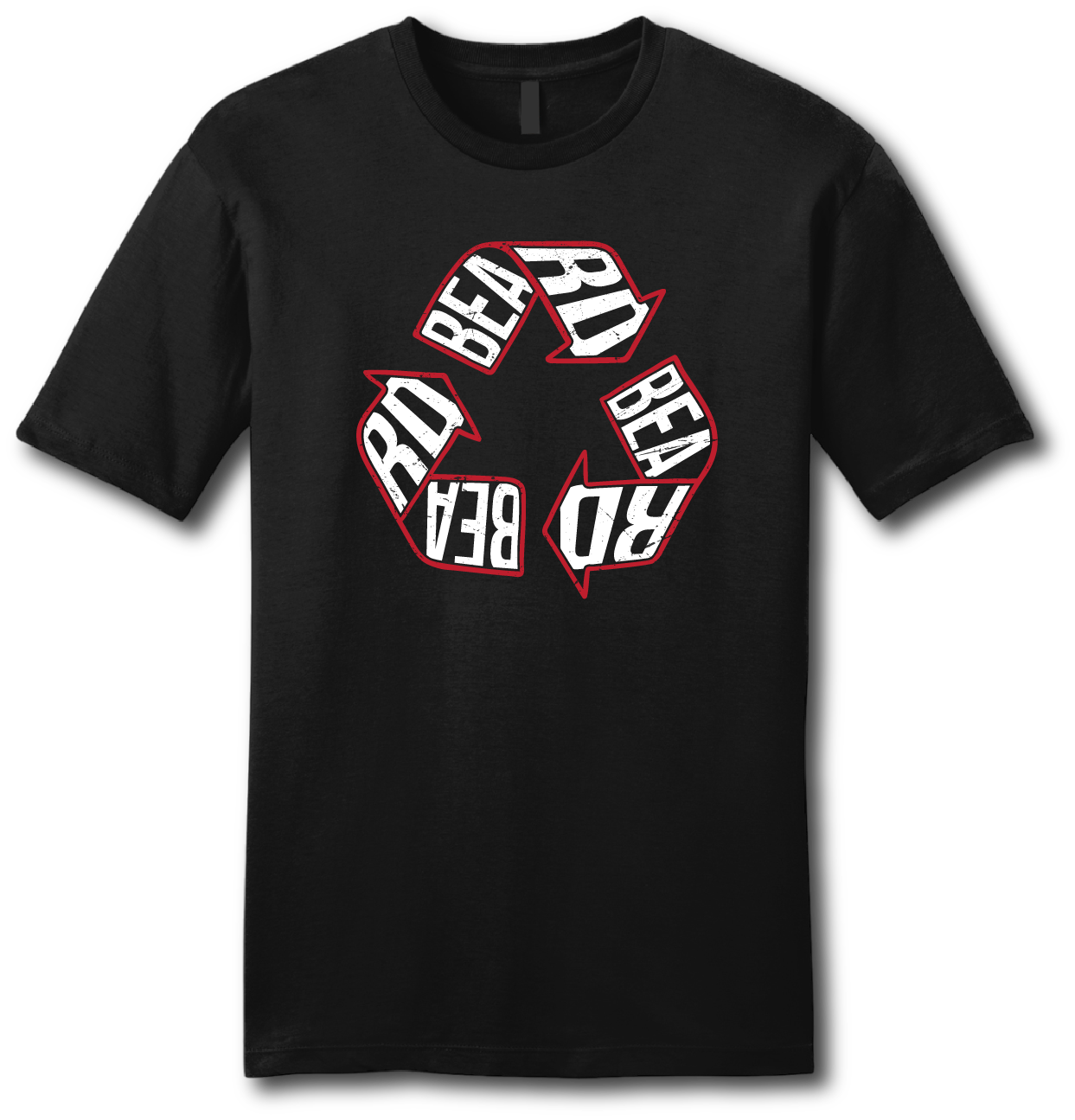 Beard All Day, Every Day Short Sleeve T-shirt