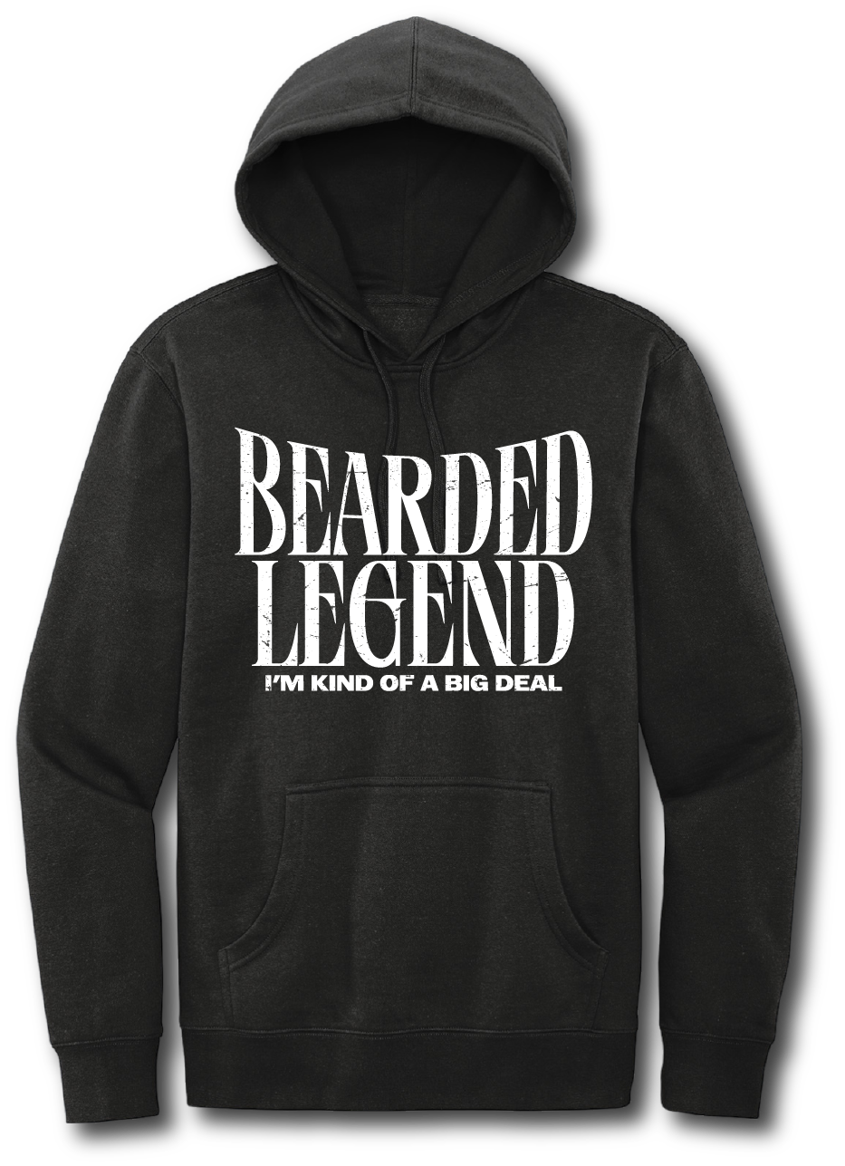 Bearded Legend Big Deal Hoodie - Beards of Legend Hoodie S