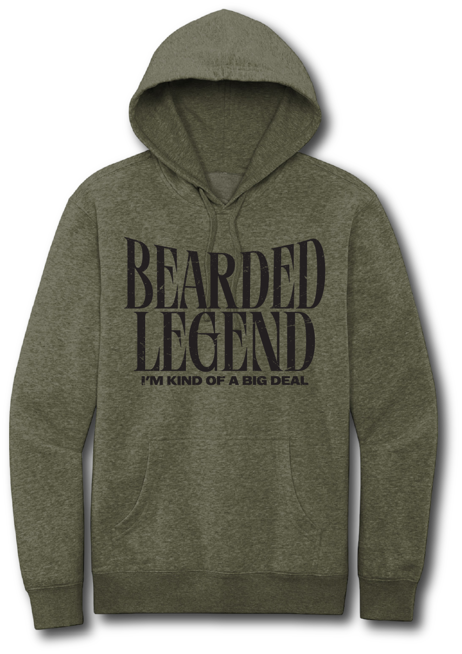 Bearded Legend Big Deal Hoodie - Beards of Legend Hoodie S