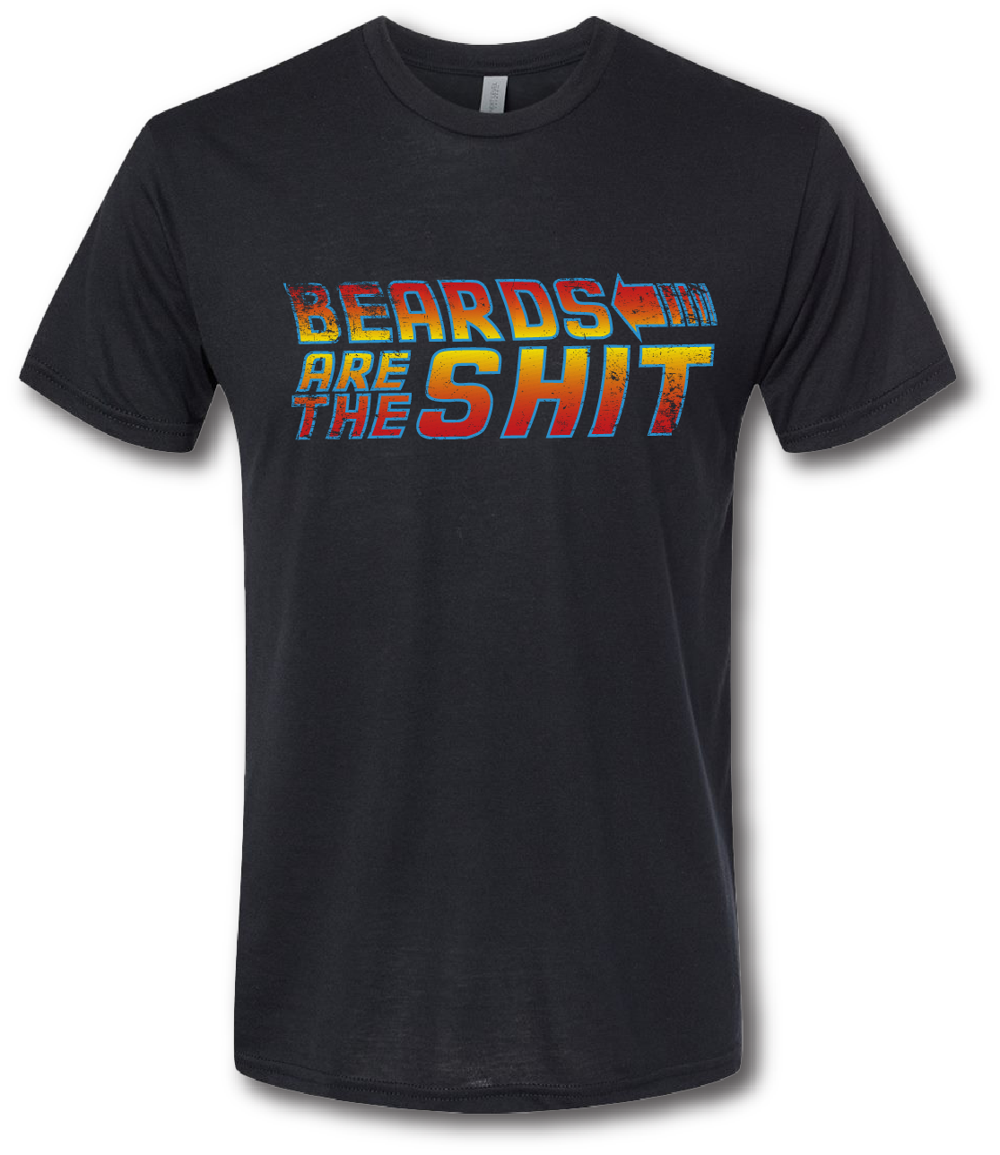Beards are the Shit Short Sleeve T-shirt