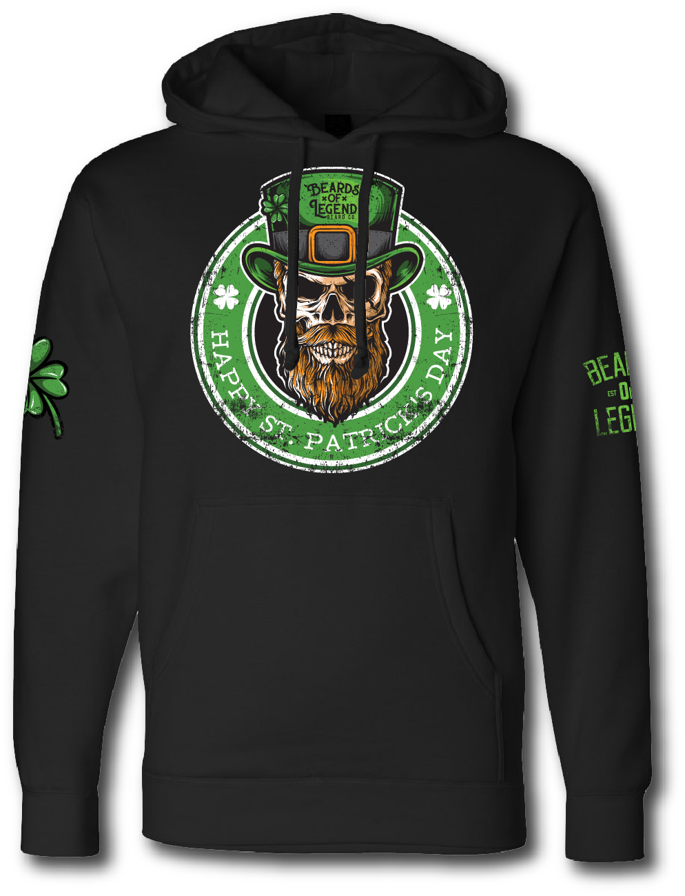 Beards of Legend Saint Patrick's Day Hoodie - Beards of Legend Hoodie S