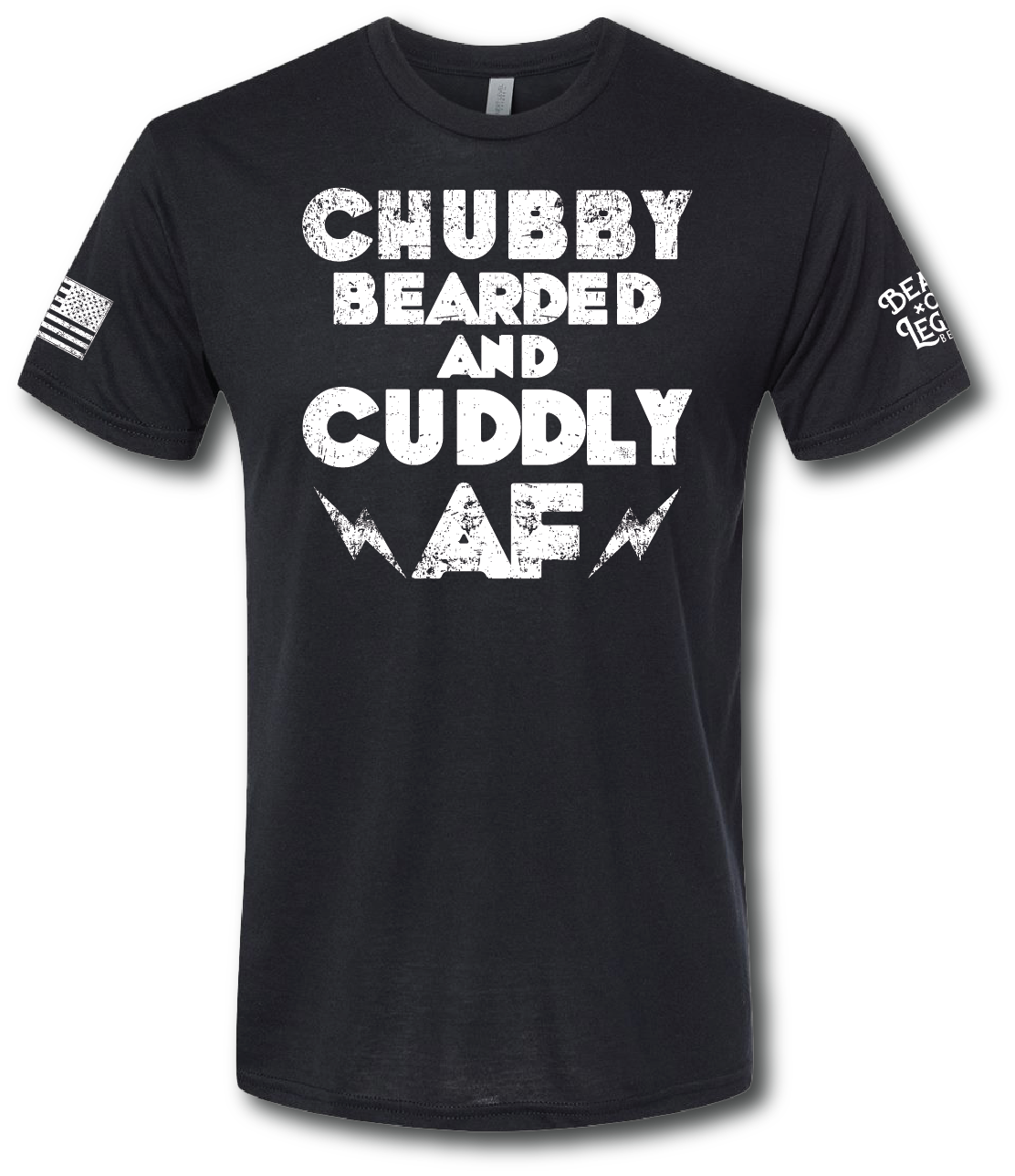 Chubby Bearded Cuddly Short Sleeve T-shirt