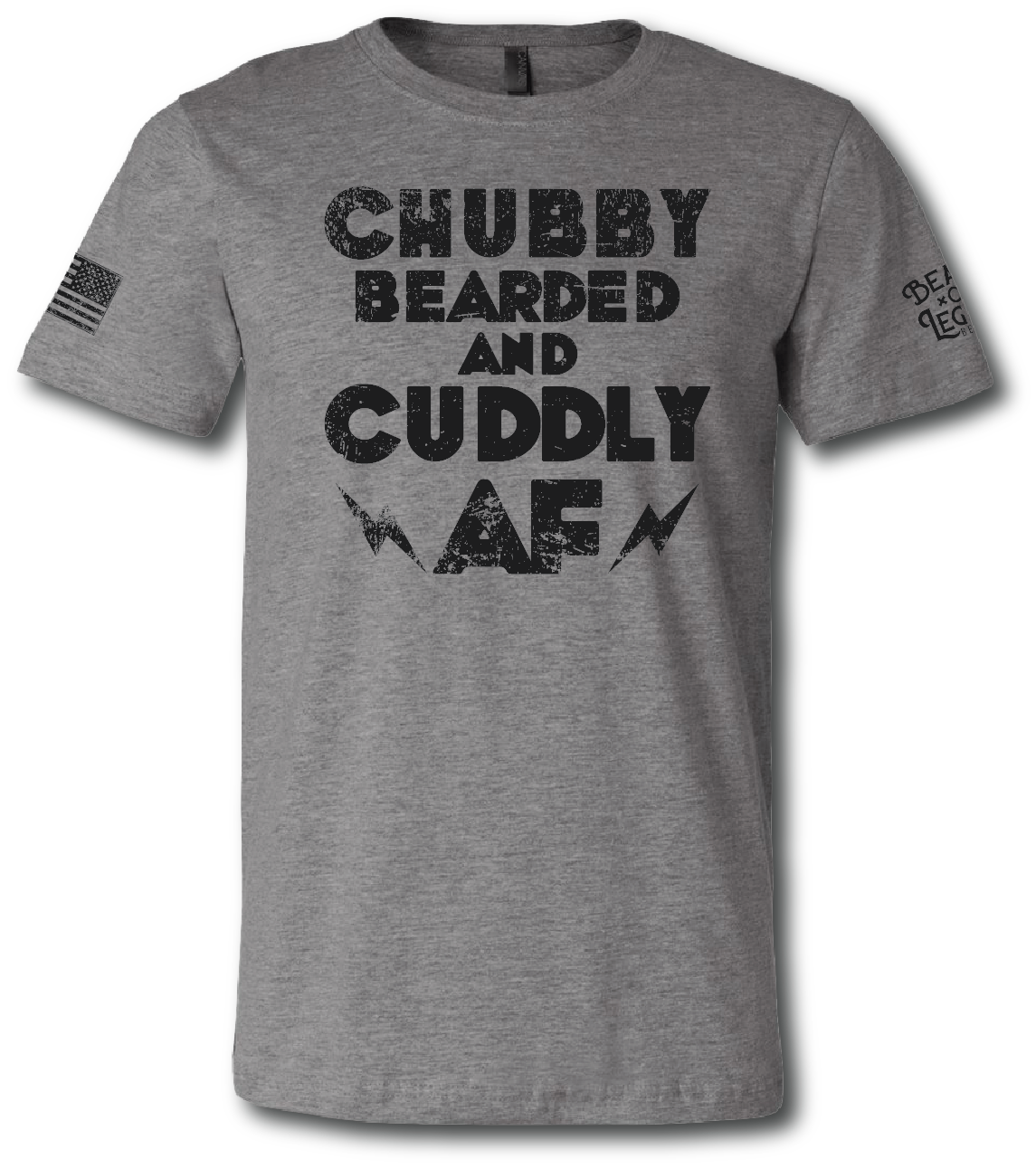 Chubby Bearded Cuddly Short Sleeve T-shirt