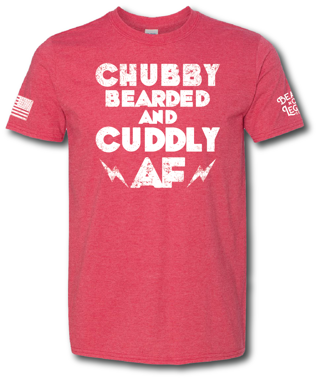 Chubby Bearded Cuddly Short Sleeve T-shirt