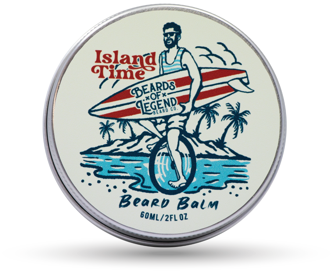 Island Time Beard Balm - Beards of Legend Beard Balm Default Title