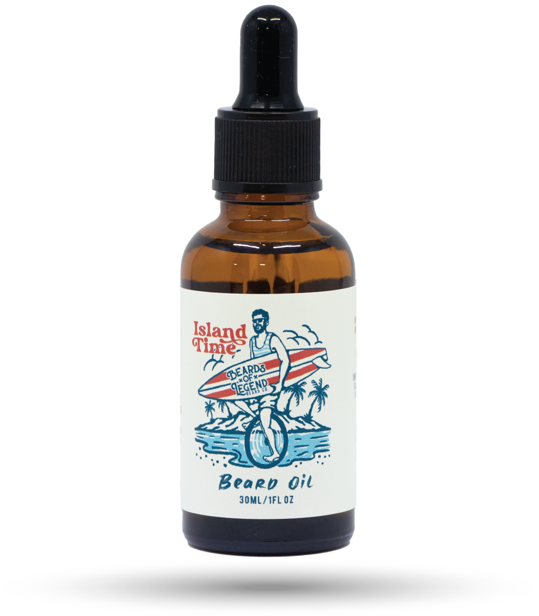 Island Time Beard Oil 1 FL OZ Bottle - Beards of Legend Beard Oil Default Title
