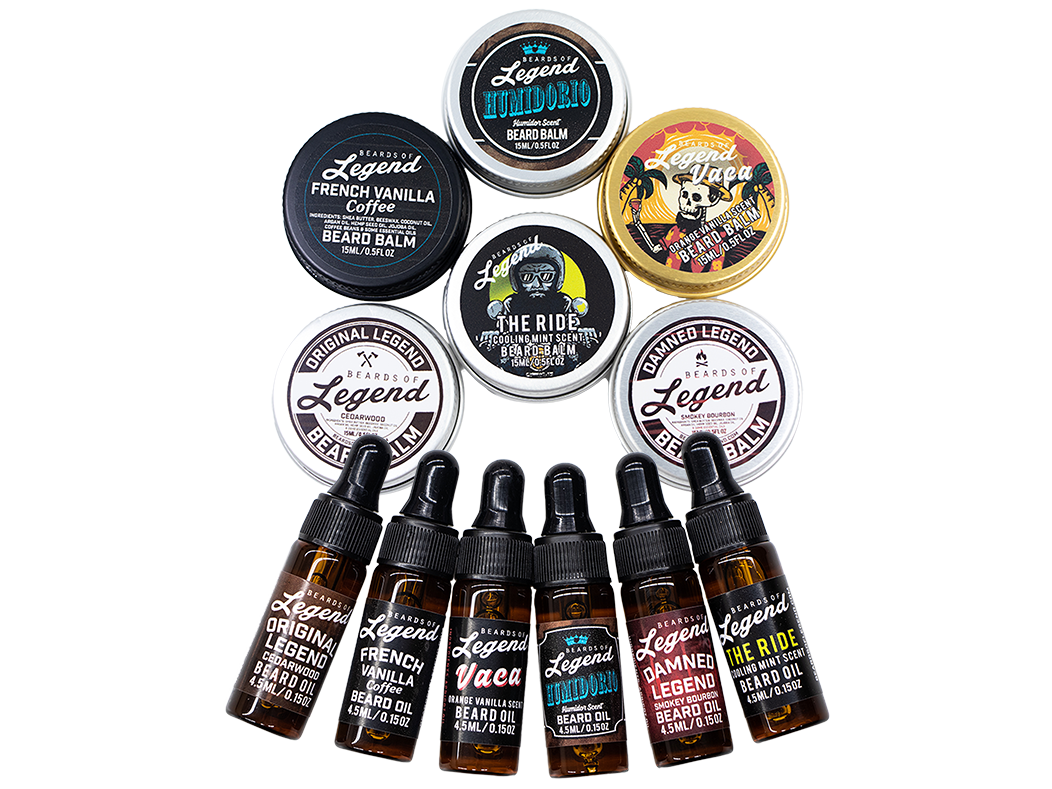 The Ultimate Bearded Legend Sample Pack - Beards of Legend Beard Kit No Add On