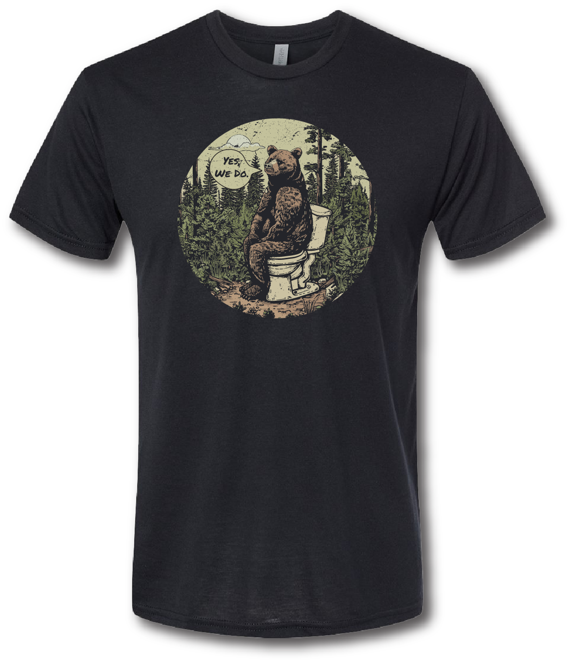 Bear in the Woods Short Sleeve T-shirt