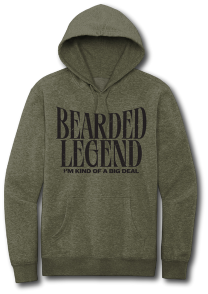Bearded Legend Big Deal Hoodie - Beards of Legend Hoodie S