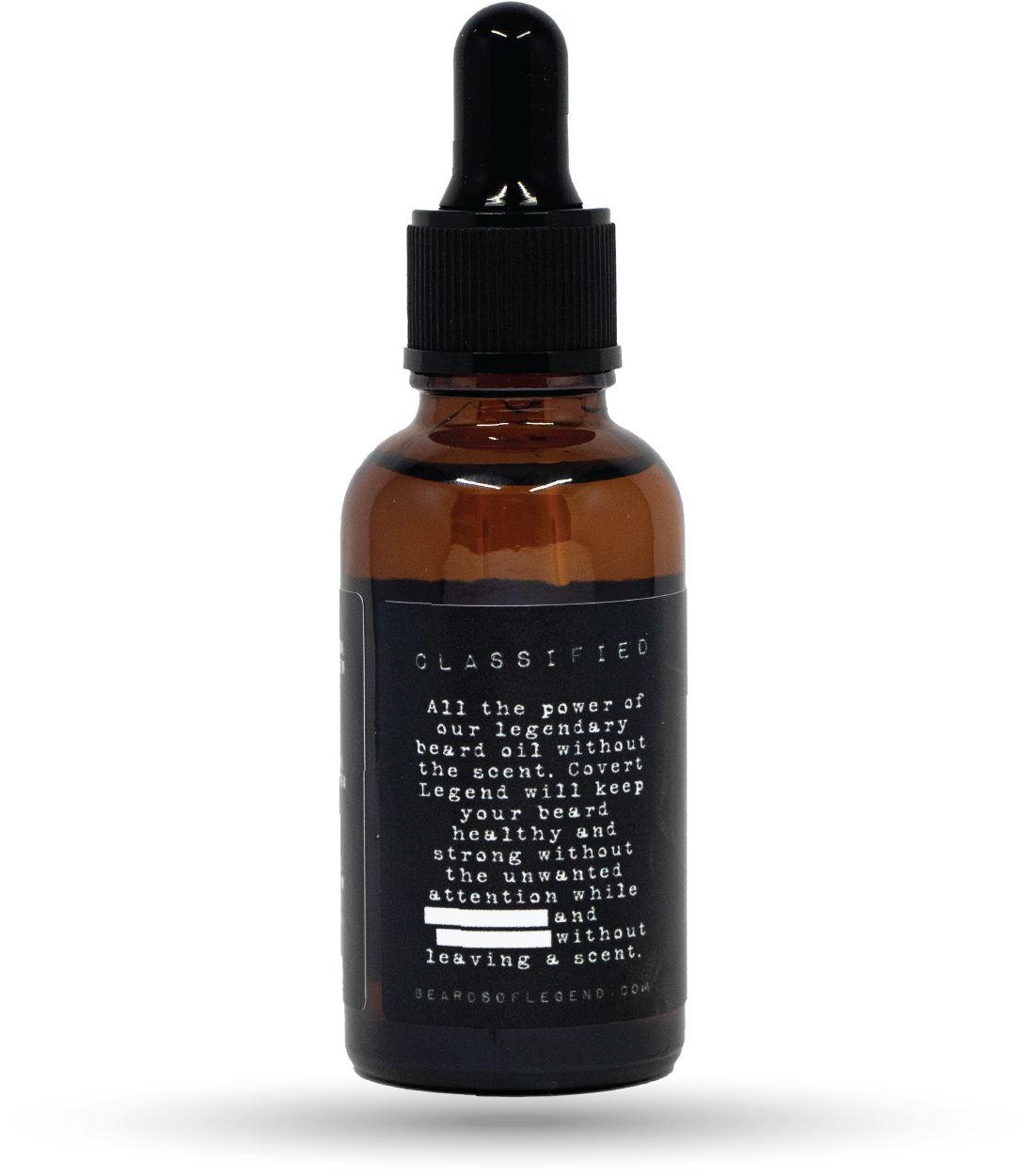 Covert Legend Unscented Beard Oil 1 FL OZ Bottle