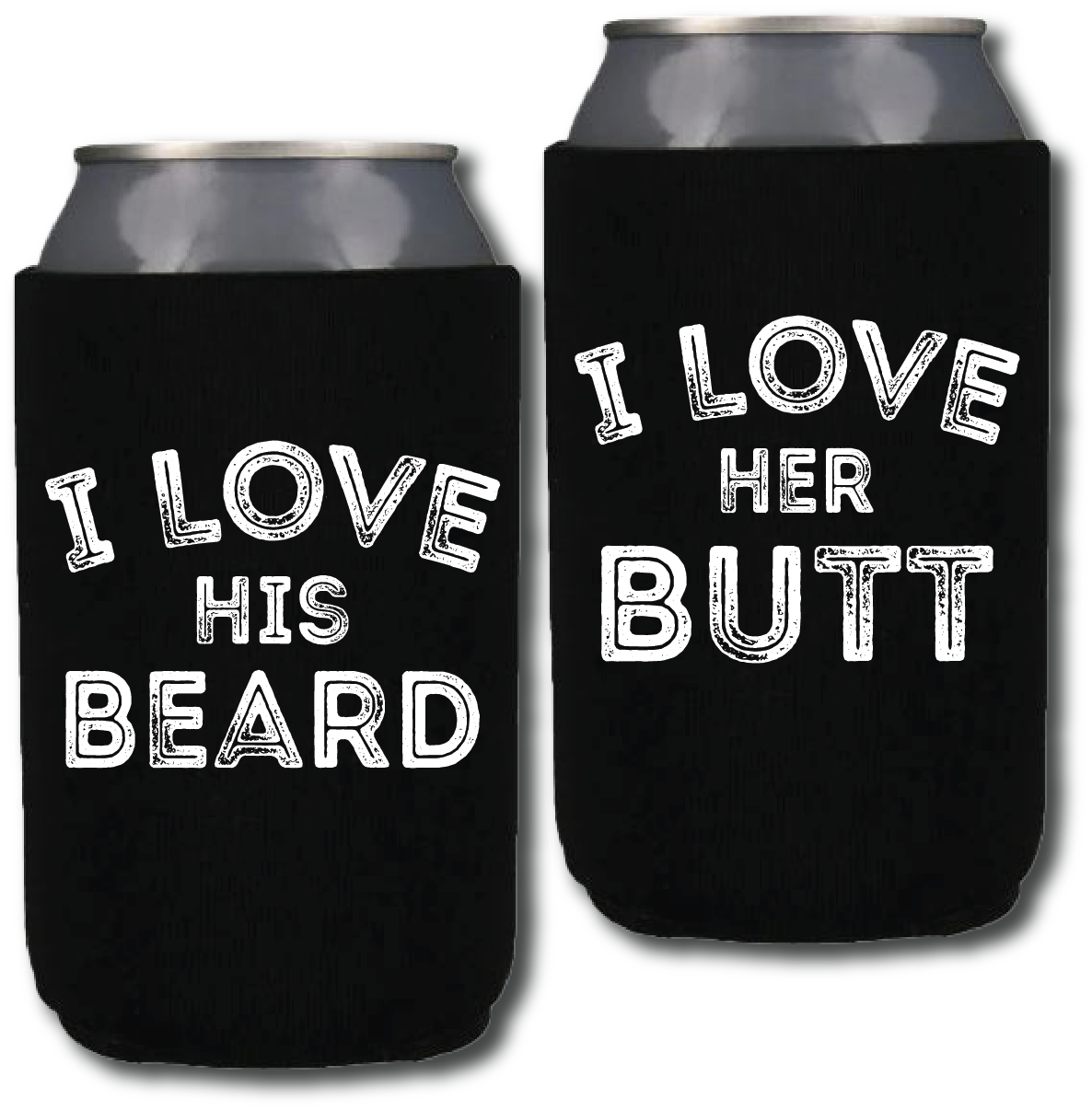 Butts and Beards BOL Can Cooler Combo