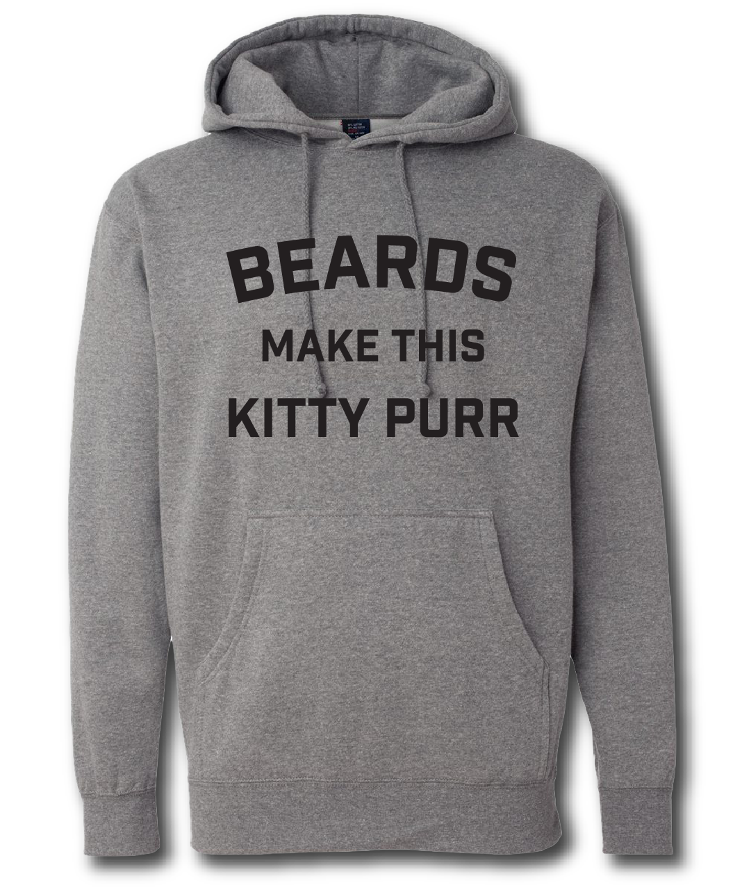 Beards Make This Kitty Purr Short Sleeve T-shirt