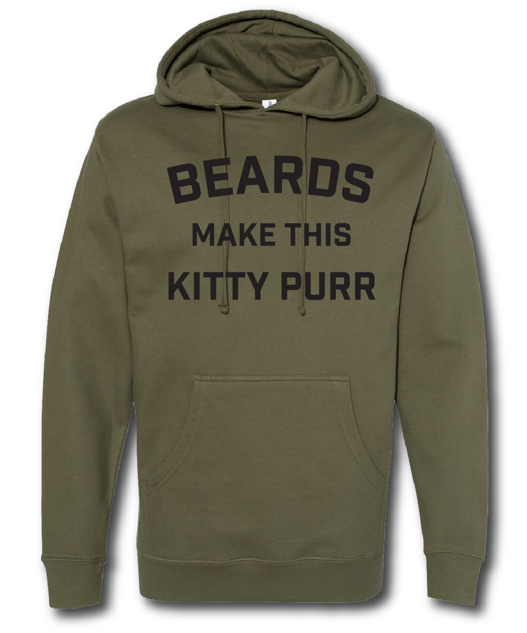 Beards Make This Kitty Purr Short Sleeve T-shirt