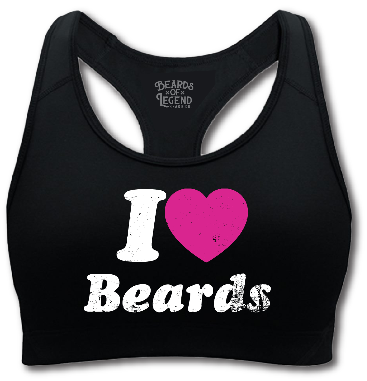 I Heart Beards Short Sleeve T-shirt