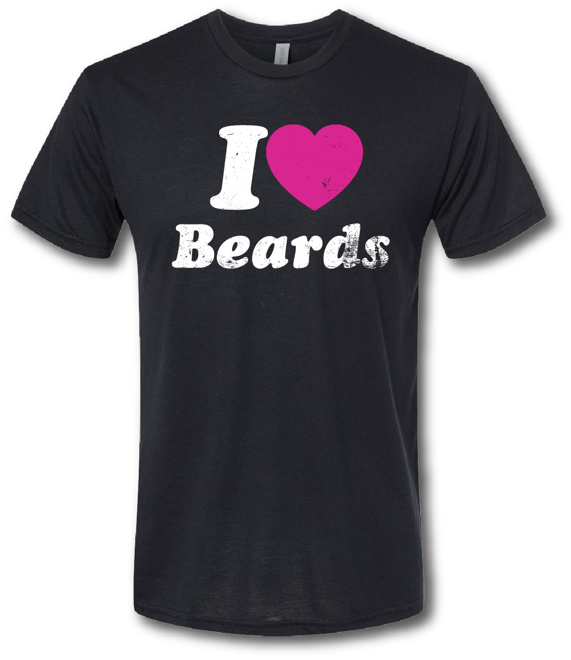 I Heart Beards Short Sleeve T-shirt