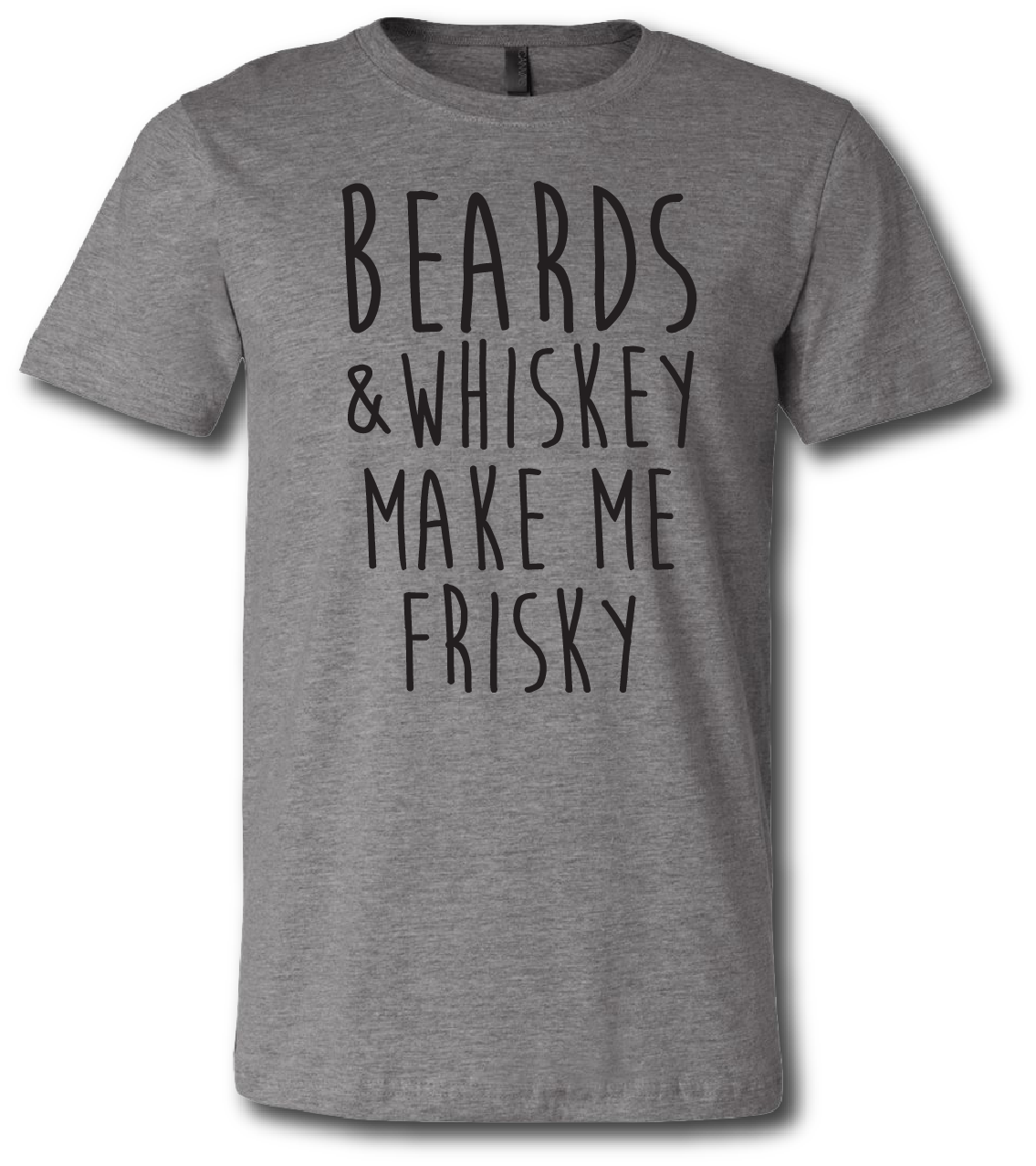 Beards and Whiskey Short Sleeve T-shirt
