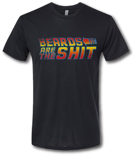 Beards are the Shit Short Sleeve T-shirt