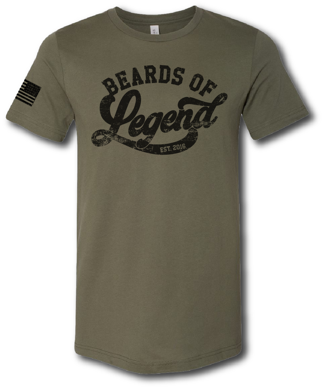 Beards of Legend Short Sleeve T-shirt