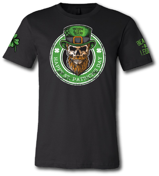 Bearded Legend Leprechaun Skull