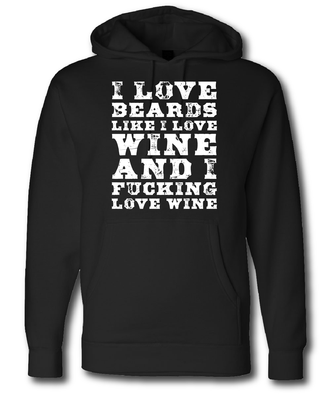 I love Beards and Wine Short Sleeve T-shirt