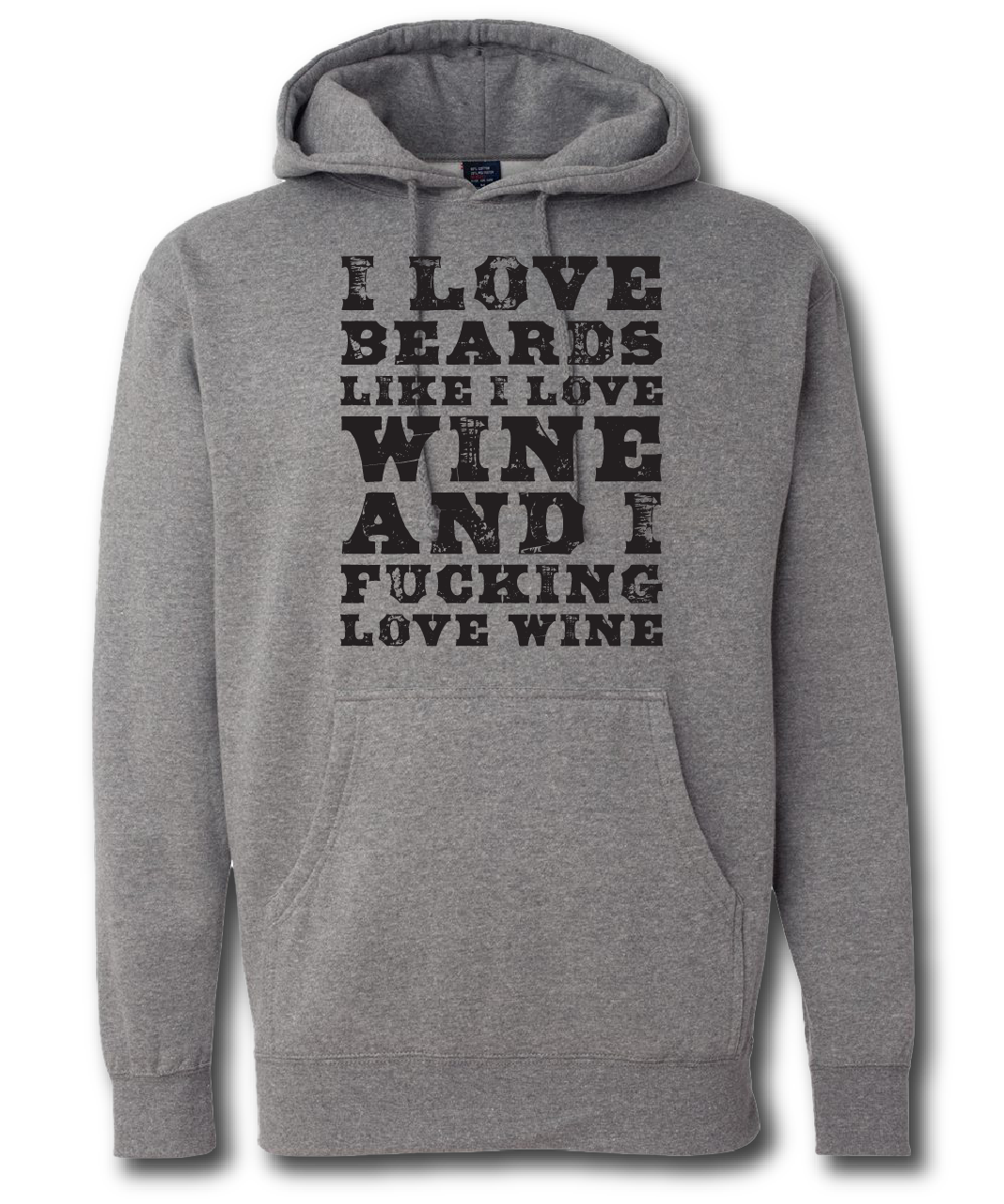 I love Beards and Wine Short Sleeve T-shirt