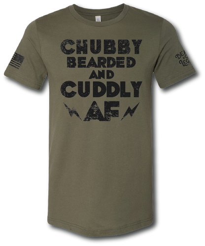 Chubby Bearded Cuddly Short Sleeve T-shirt