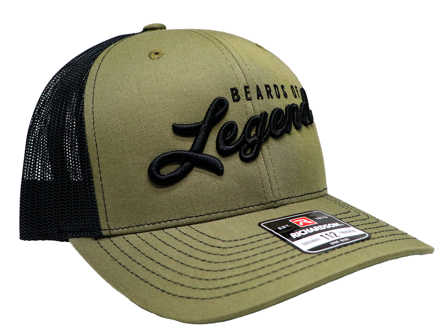 Beards Of Legend Richardson 112 Mesh Back Snapback Trucker