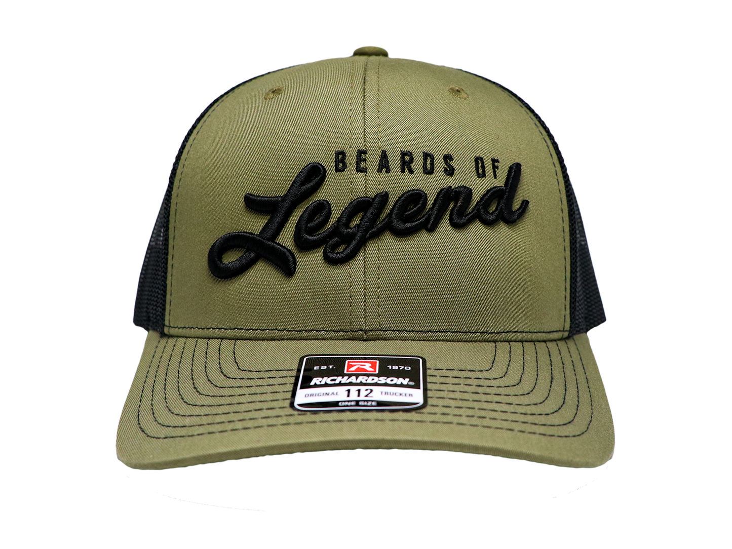 Beards Of Legend Richardson 112 Mesh Back Snapback Trucker