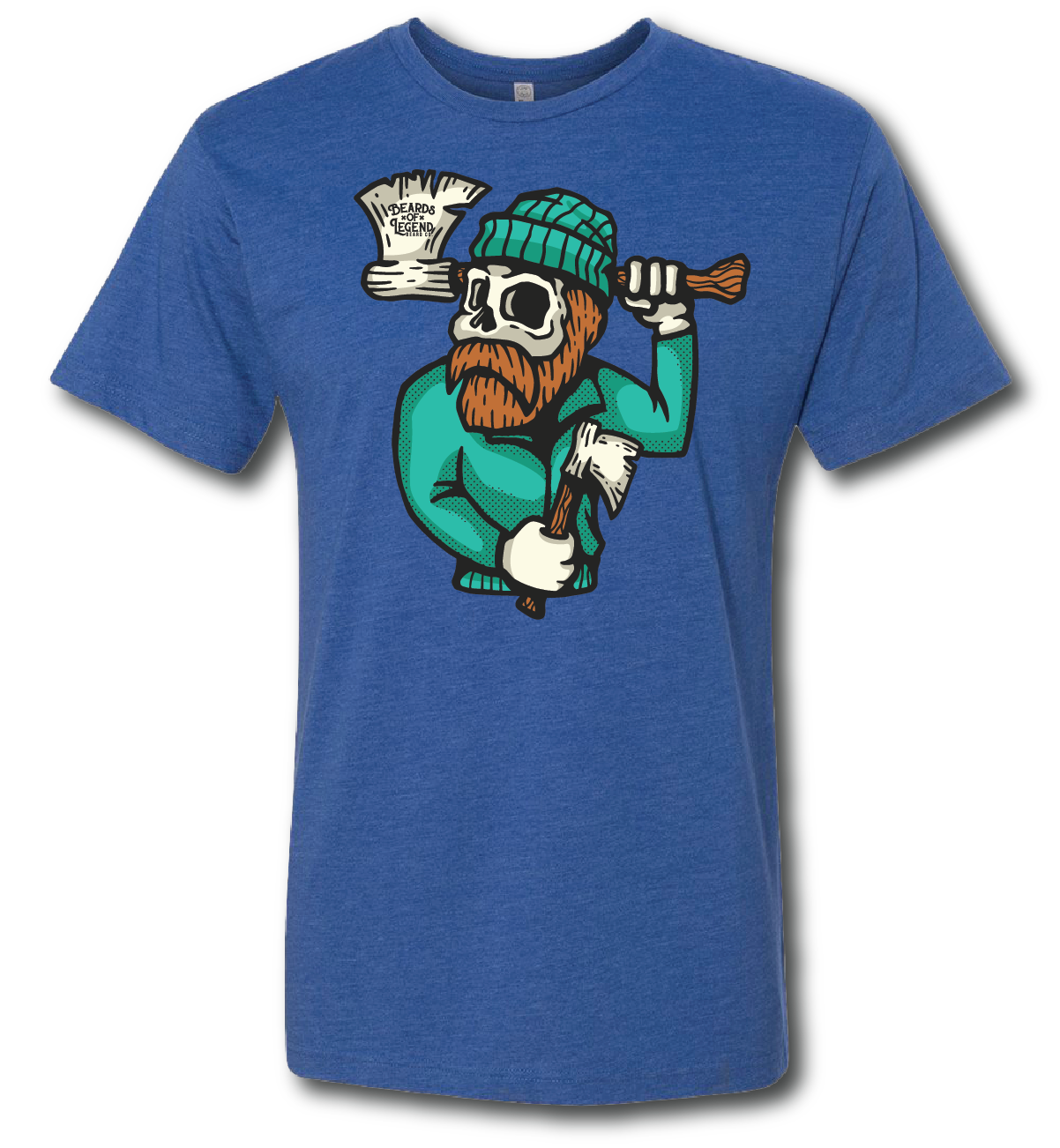 Bearded Hatchet Man Short Sleeve T-shirt