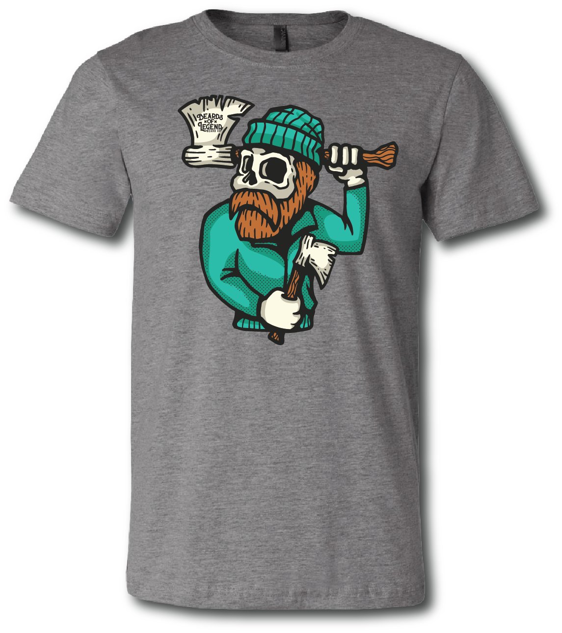 Bearded Hatchet Man Short Sleeve T-shirt