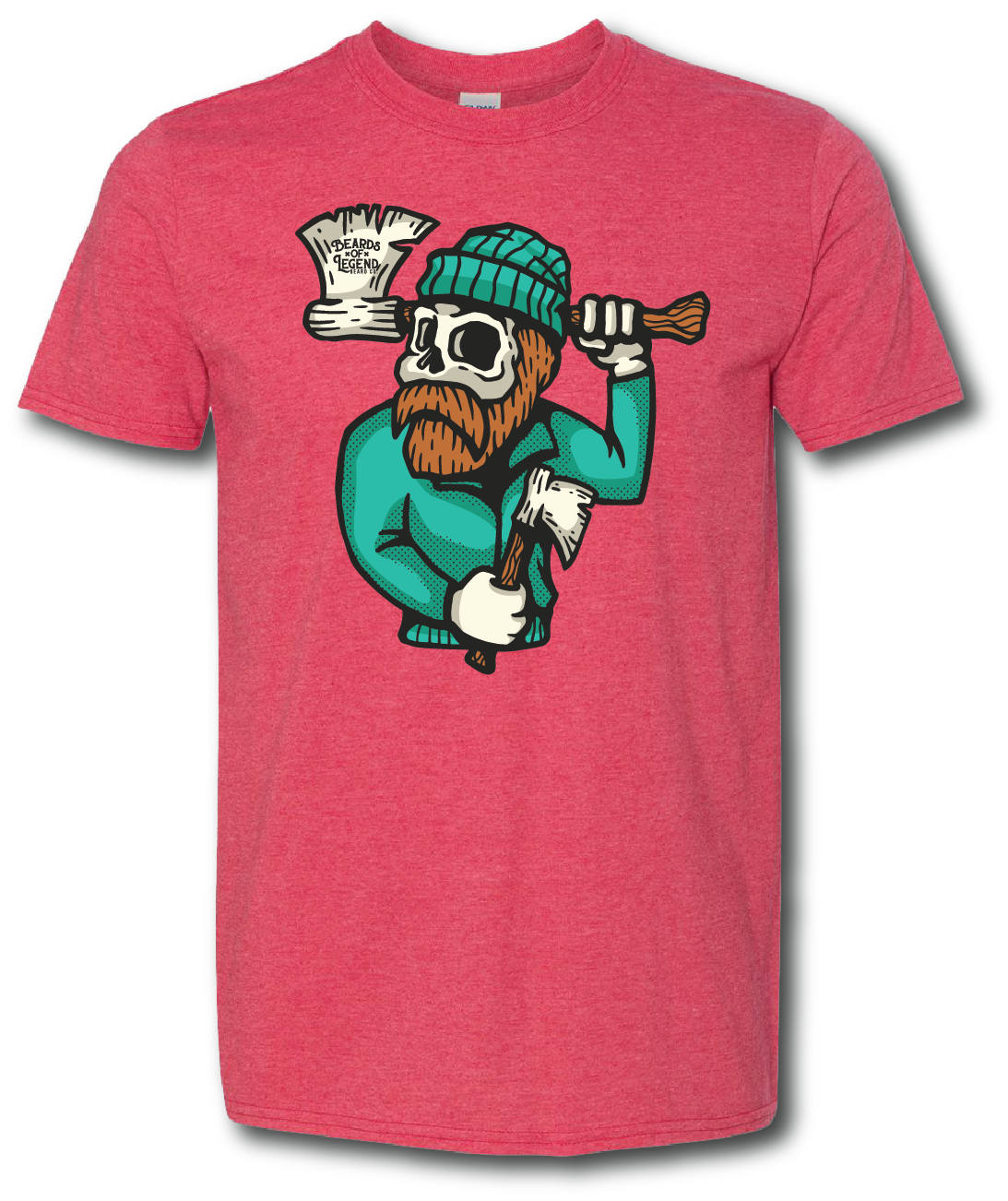 Bearded Hatchet Man Short Sleeve T-shirt