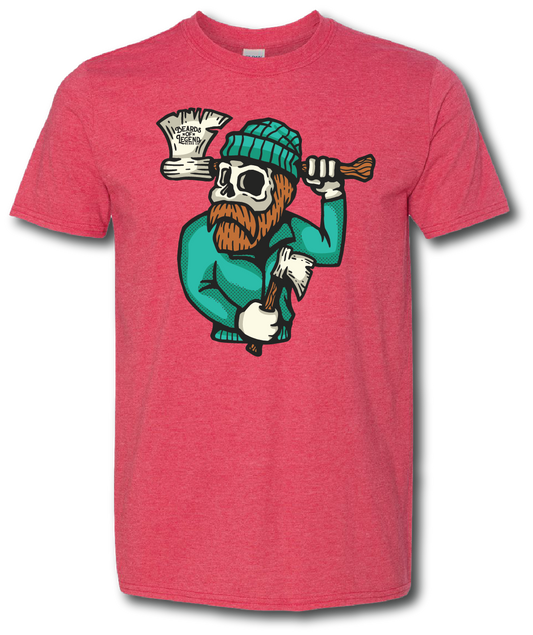 Bearded Hatchet Man Short Sleeve T-shirt