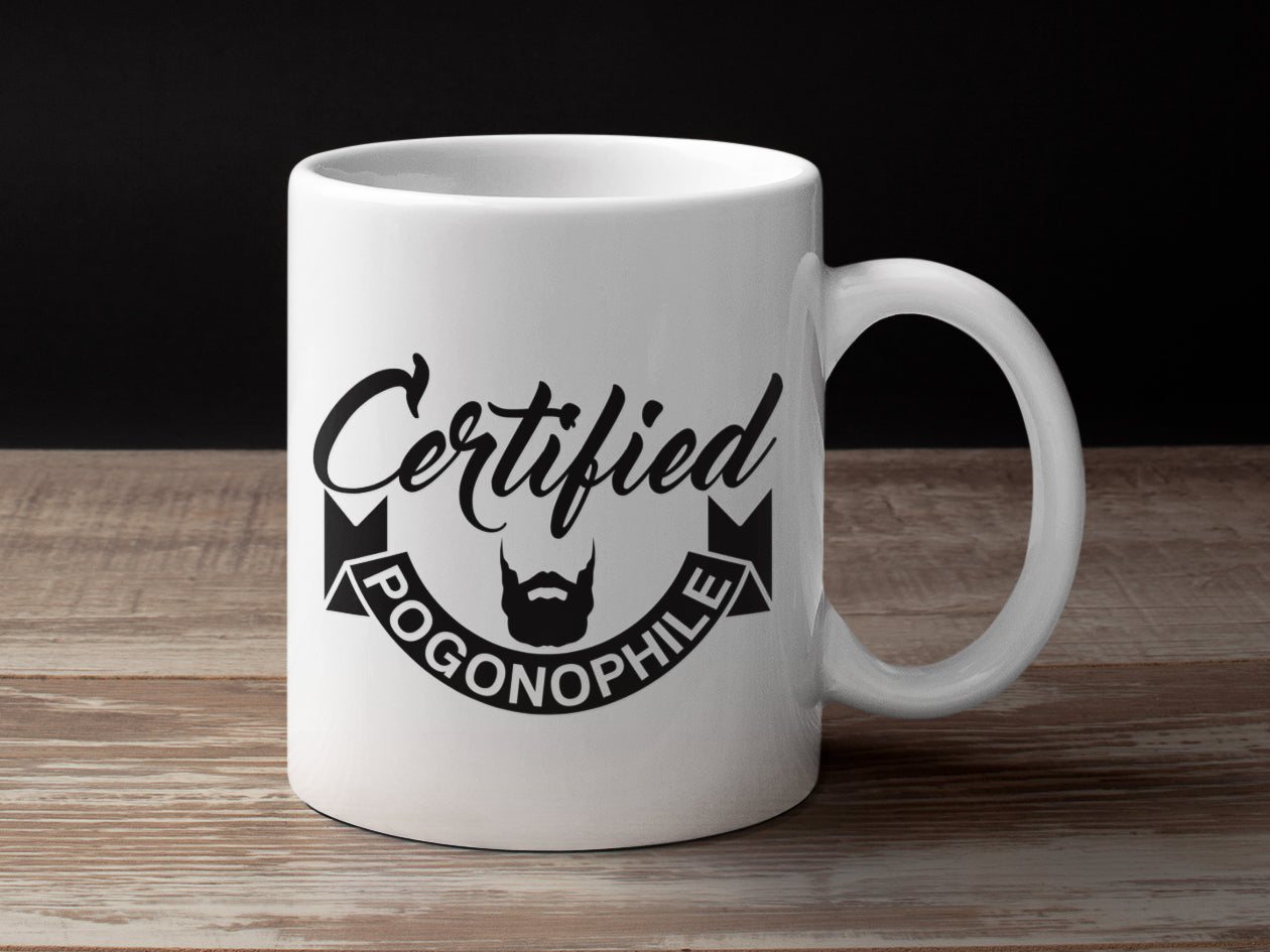 Certified Pogonophile Coffee Mug