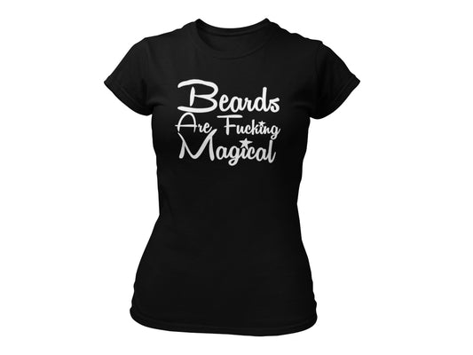 Beards Are Magical Short Sleeve T-shirt